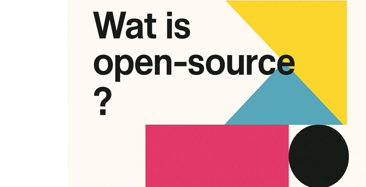 Wat is wat is open-source